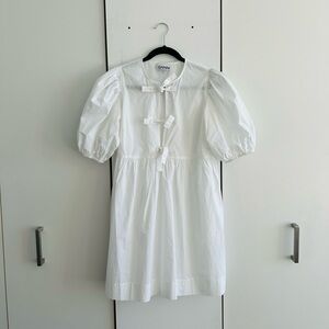 Ganni Puff Sleeve Minidress/GER 32 US 0